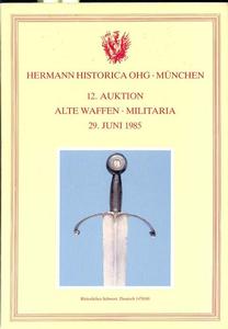 Hermann Historica Catalog 29 juni 1985, 150 pages. Price 15 euro 