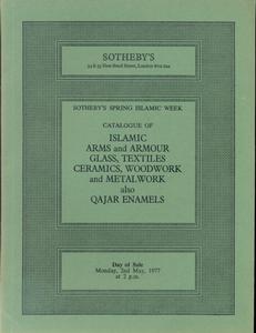 Sotheby's Catalog 2 may 1977, 75 pages. Price 20 euro
