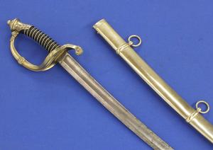 A very nice Antique Dutch Officers Sword for