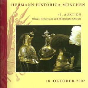 Unused Hermann Historica Catalog 18 oktober 2002, 480 pages. Price 25 euro