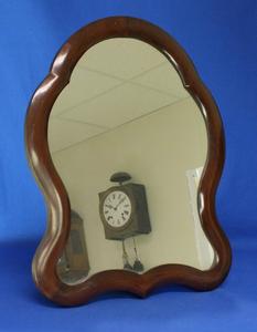 A very nice antique 19th Century English Mahogany Table Mirror, heigth 41 cm. Price 195 euro