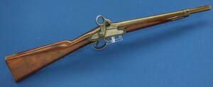 A fine antique Dutch Model 1854 Cavalry Carbine. 16,7mm Caliber, length 84cm. In near mint condition