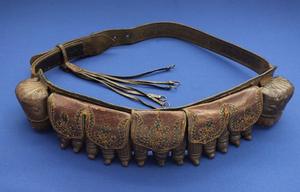 A very nice antique 19th Century Probably French Cartridge Belt. in very good condition. 