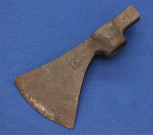 A very nice antique French Forged Axe Head signed  F.B. Bret, length 23 cm, in very good condition. Price 95 euro