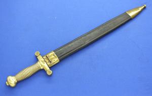 A very nice Antique French Infantry Sword/Glaive, Model 1831, signed: TALABOT FR - PARIS, length 65 cm, in very good condition.