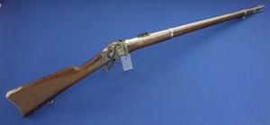 A very rare and scarce antique American Springfield Altered Sharps Model 1870 second type Military Trials Rifle in 50/70 caliber. Only 300 made. In very good condition. 