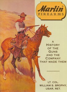 The Book: Marlin Firearms, A History of the Guns and the Company that made them. By LT. COL. WILLIAMS S. BROPHY, USAR, RET. 696 pages. In very good condition. Price 75 euro.