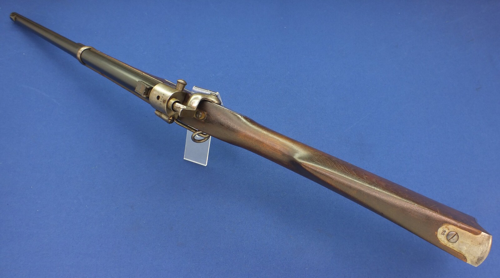 A very nice antique American Joslyn Model 1864 Carbine made by Joslyn Fire Arms Stonington Conn,  .52 Rimfire  caliber, 22 inch barrel, total length 98 cm, in very good condition. Price 2.750 euro