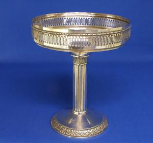 A very nice German Silver Tazza, height 21 cm, in very good condition. Price 195 euro