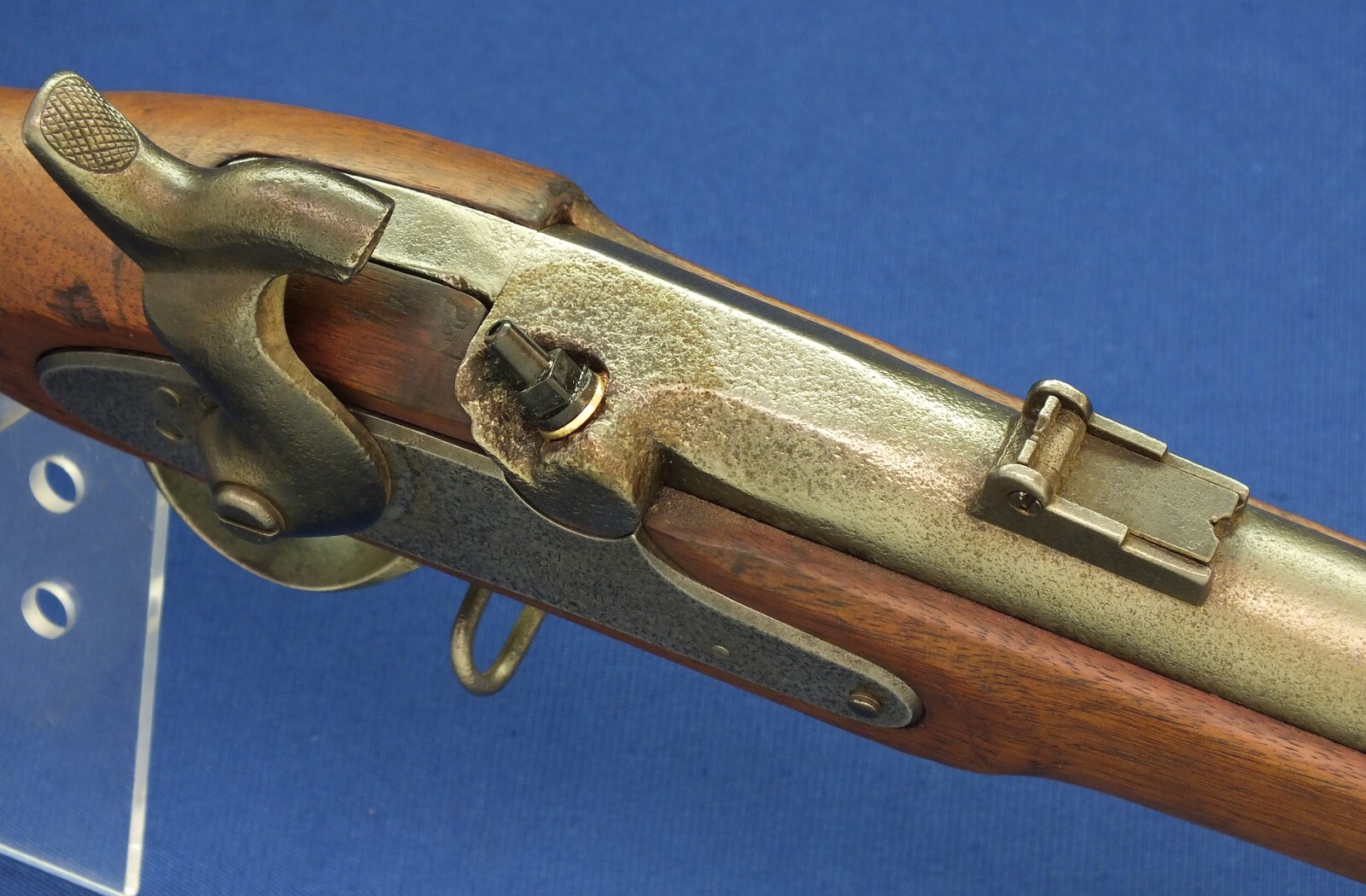 An antique American Civil War Colt Model 1861 Special Musket, .58 caliber, 40 inch barrel. length 142 cm, in fair/good condition, Price 1.450 euro