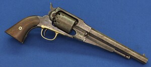 XXX SOLD XXX An American 44 calibre double action Percussion Revolver made  by The Starr Arms