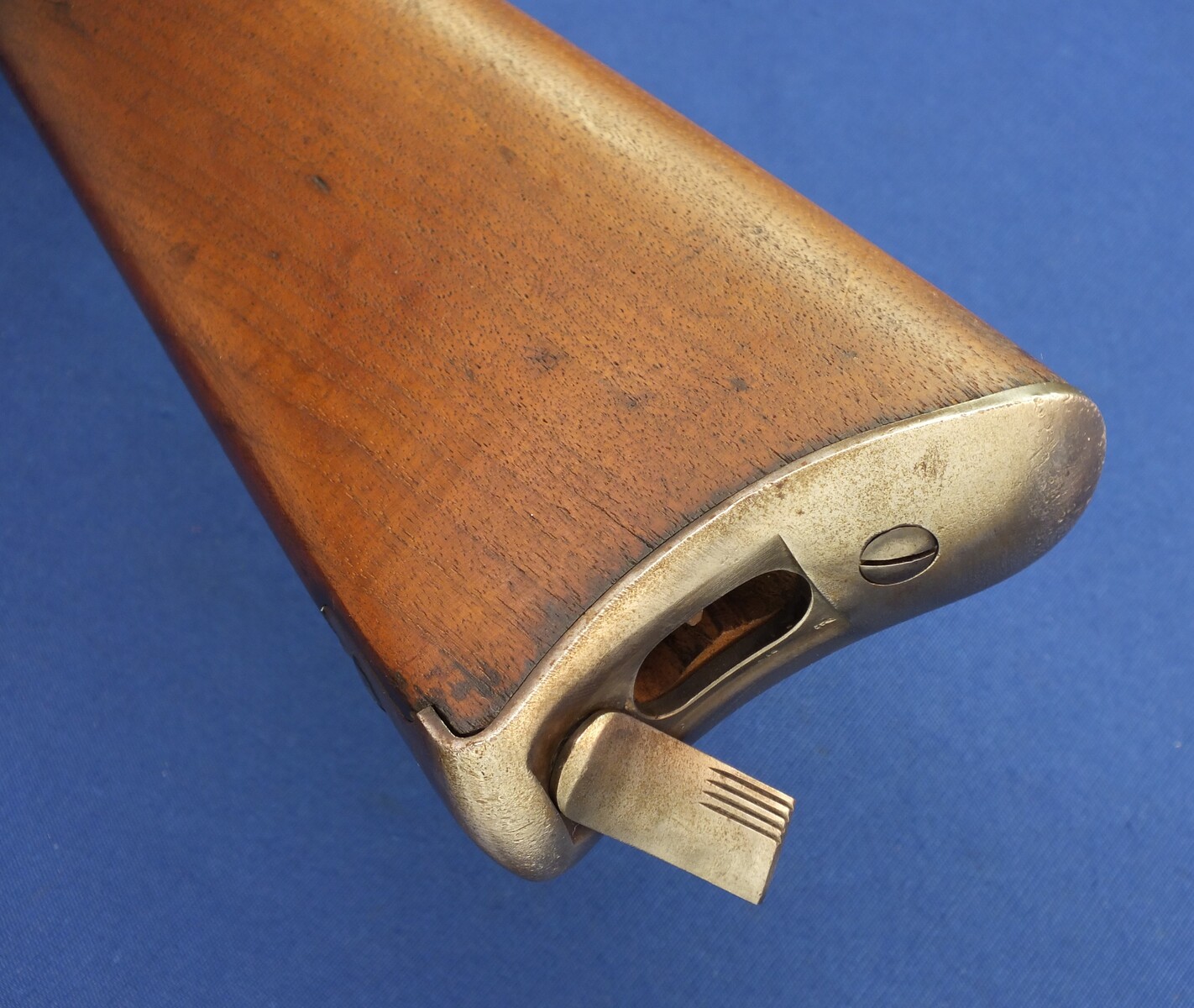 An antique American Model 1888 U.S.Springfield Trapdoor Rifle, a.k.a. 