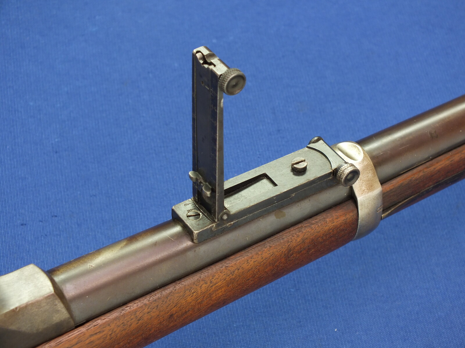 An antique American Model 1888 U.S.Springfield Trapdoor Rifle, a.k.a. 