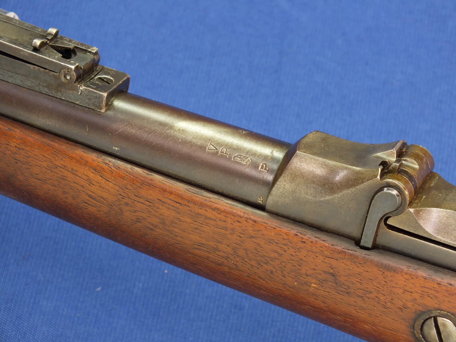 An antique American Model 1888 U.S.Springfield Trapdoor Rifle, a.k.a. 