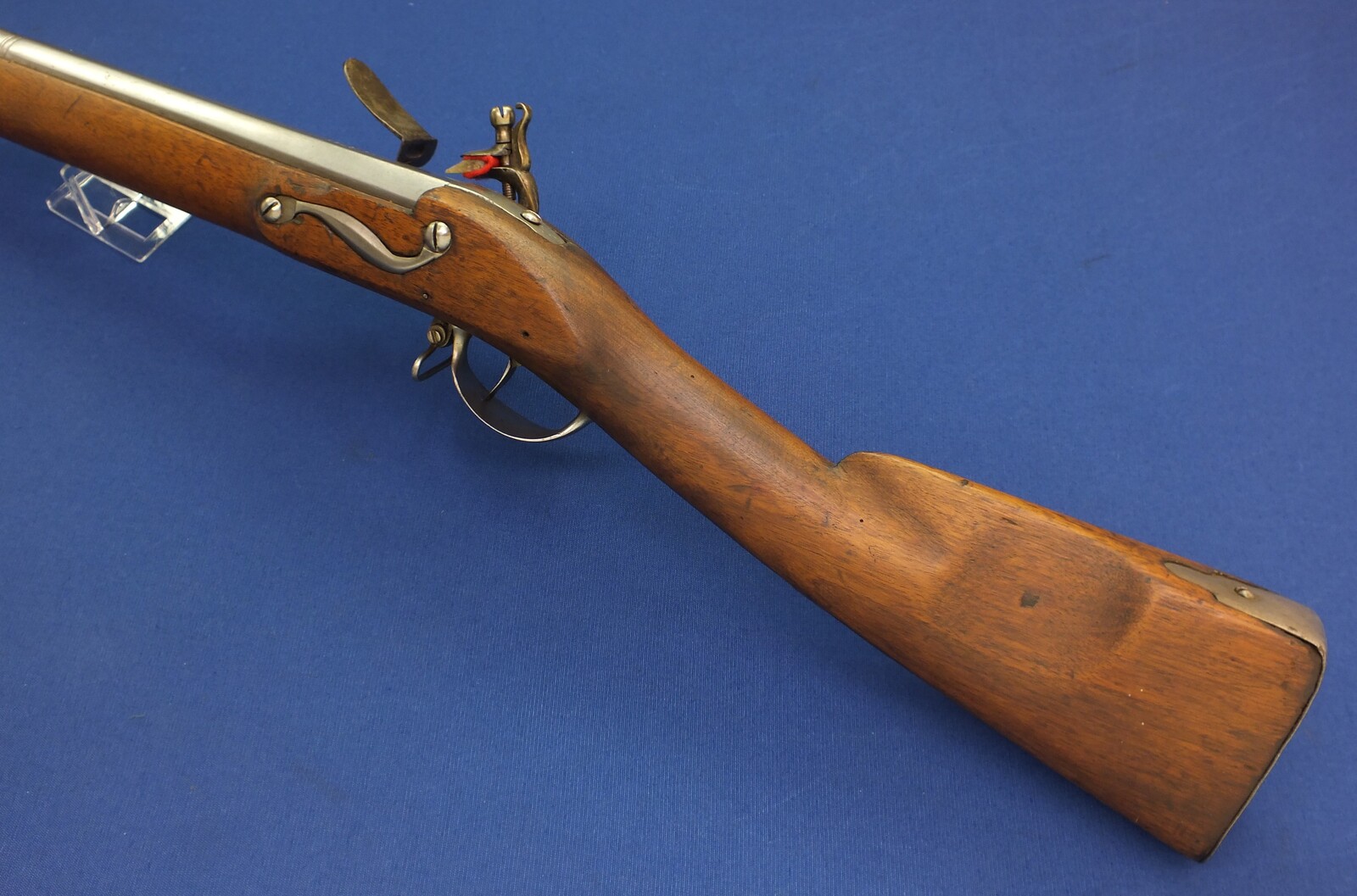 An antique circa 1800 Swiss Flintlock Musket a.k.a. 