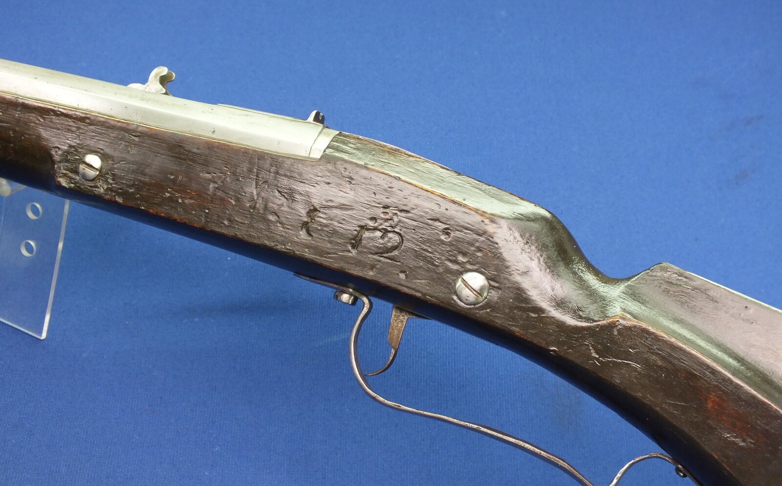 An antique early 17th Century Dutch or German Matchlock Musket from the 