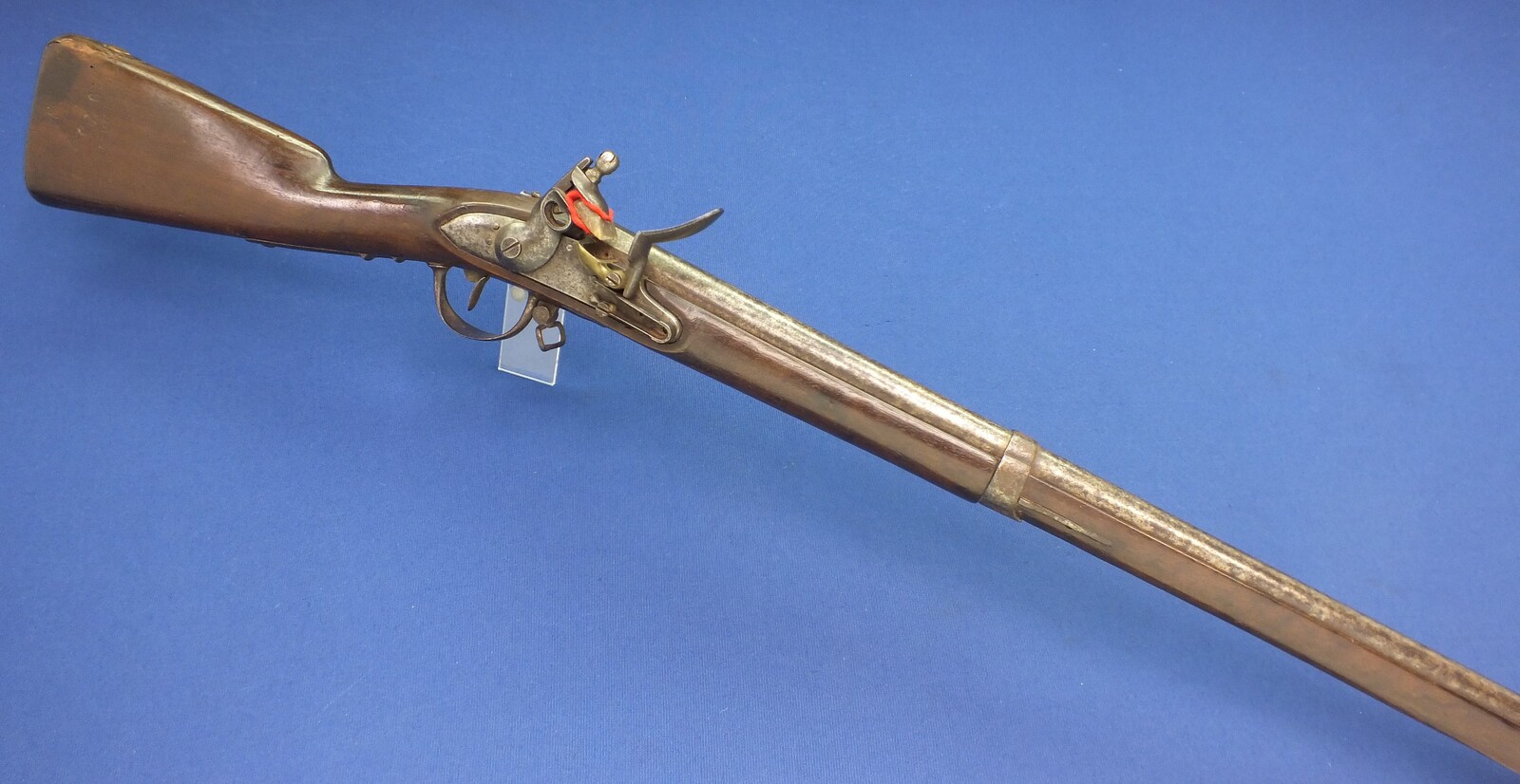 An antique French Military Flintlock Rifle 