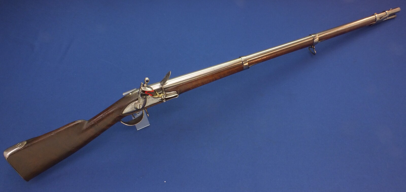 An antique Swiss Flintlock Musket circa 1800, a.k.a. 