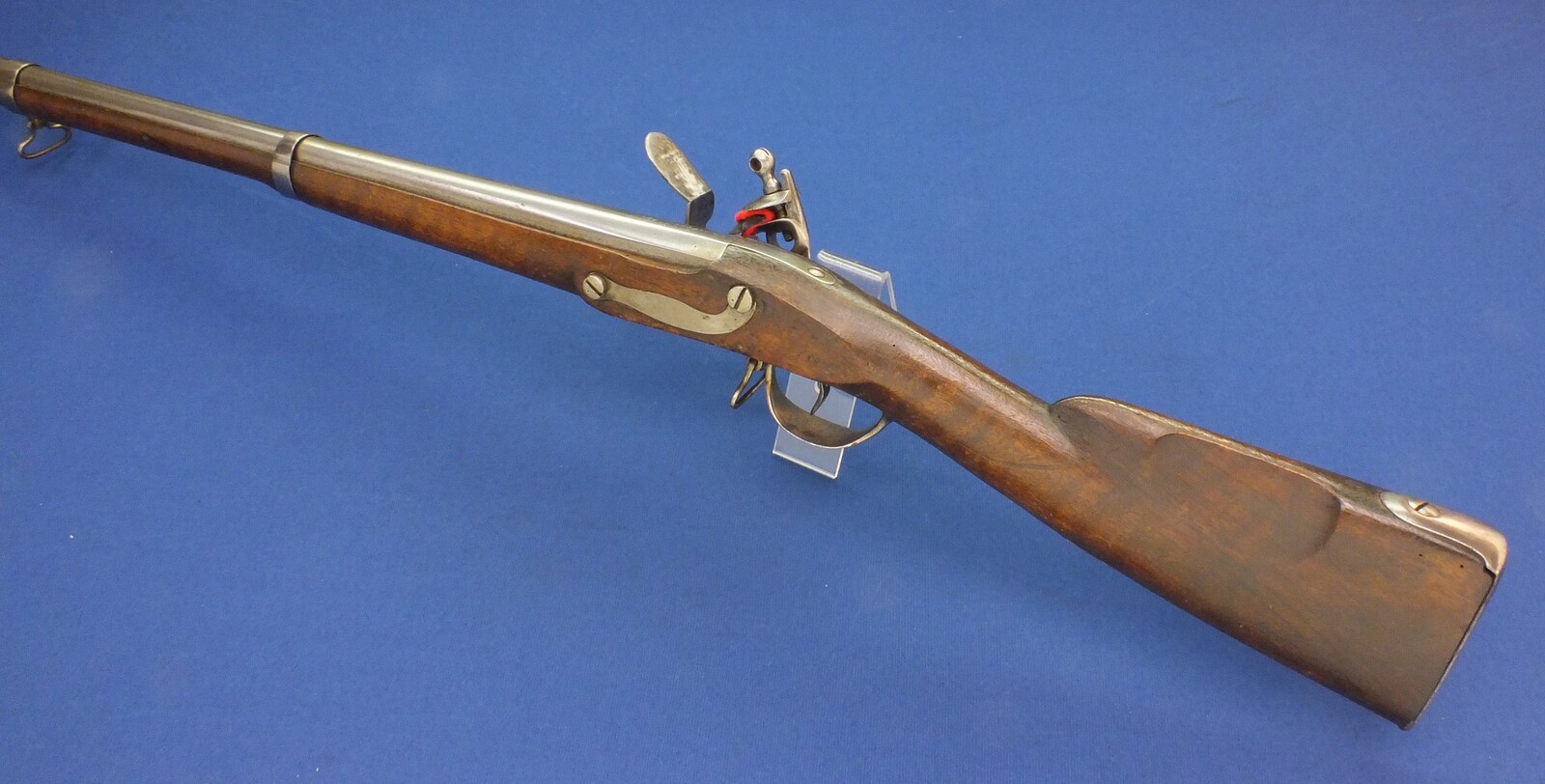 An antique Swiss Flintlock Musket circa 1800, a.k.a. 