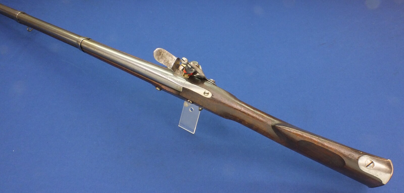 An antique Swiss Flintlock Musket circa 1800, a.k.a. 