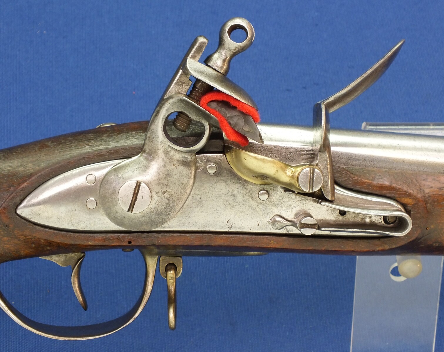 An antique Swiss Flintlock Musket circa 1800, a.k.a. 