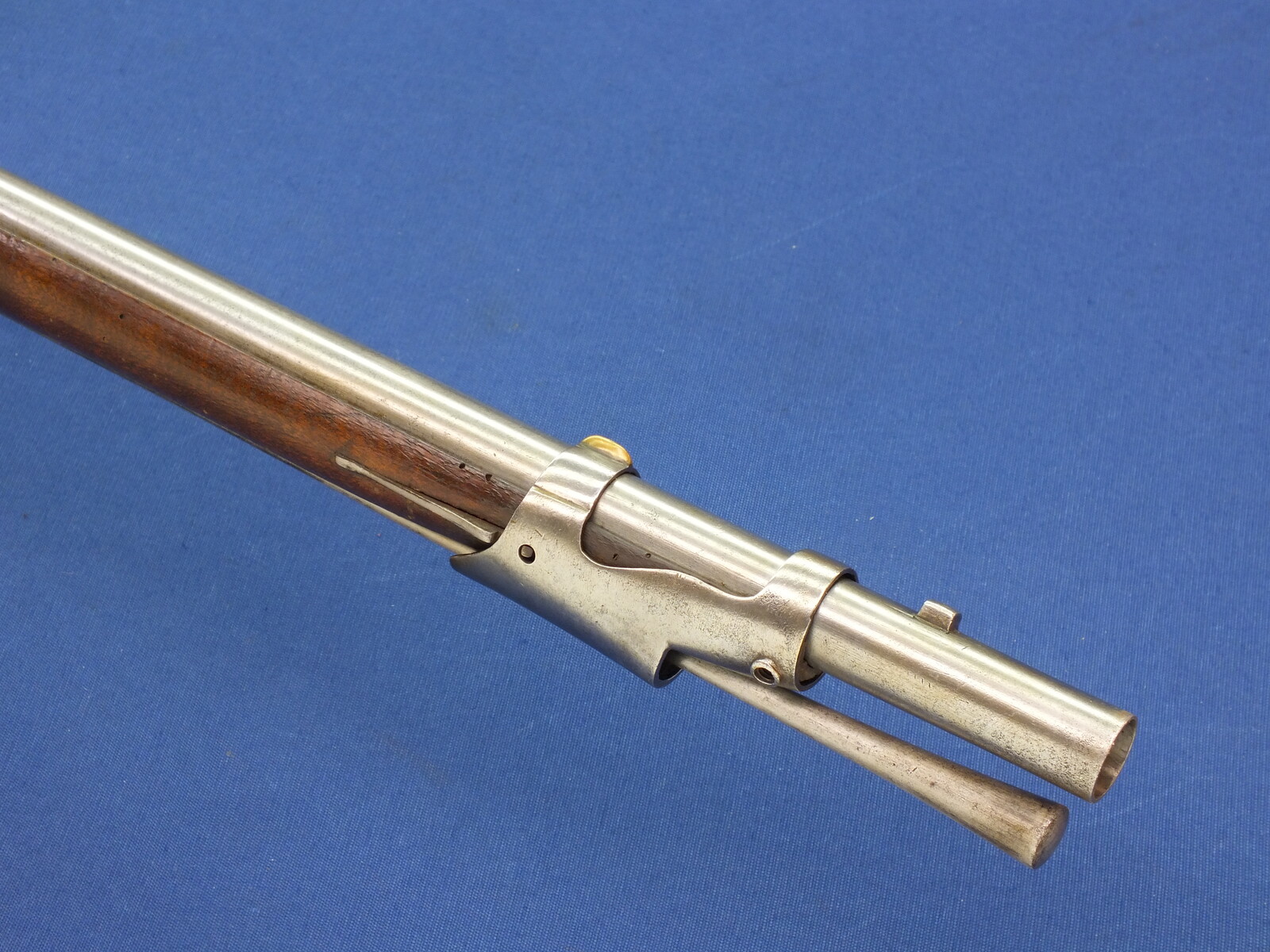 An antique Swiss Flintlock Musket circa 1800, a.k.a. 