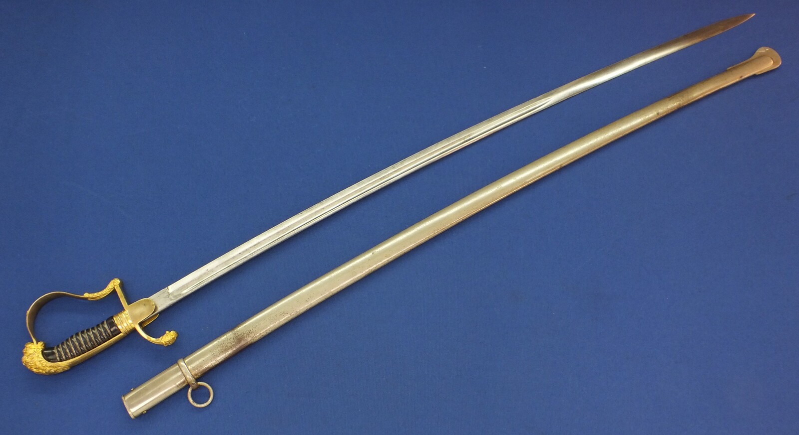 An antique WW1 Dutch Officers Sword 