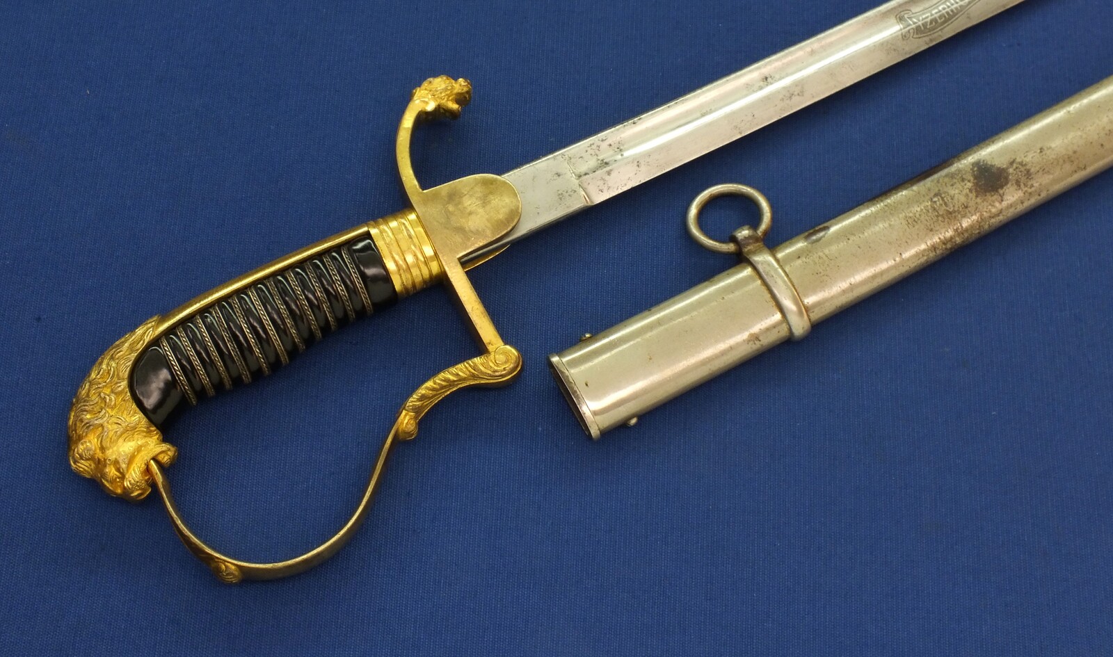 An antique WW1 Dutch Officers Sword 