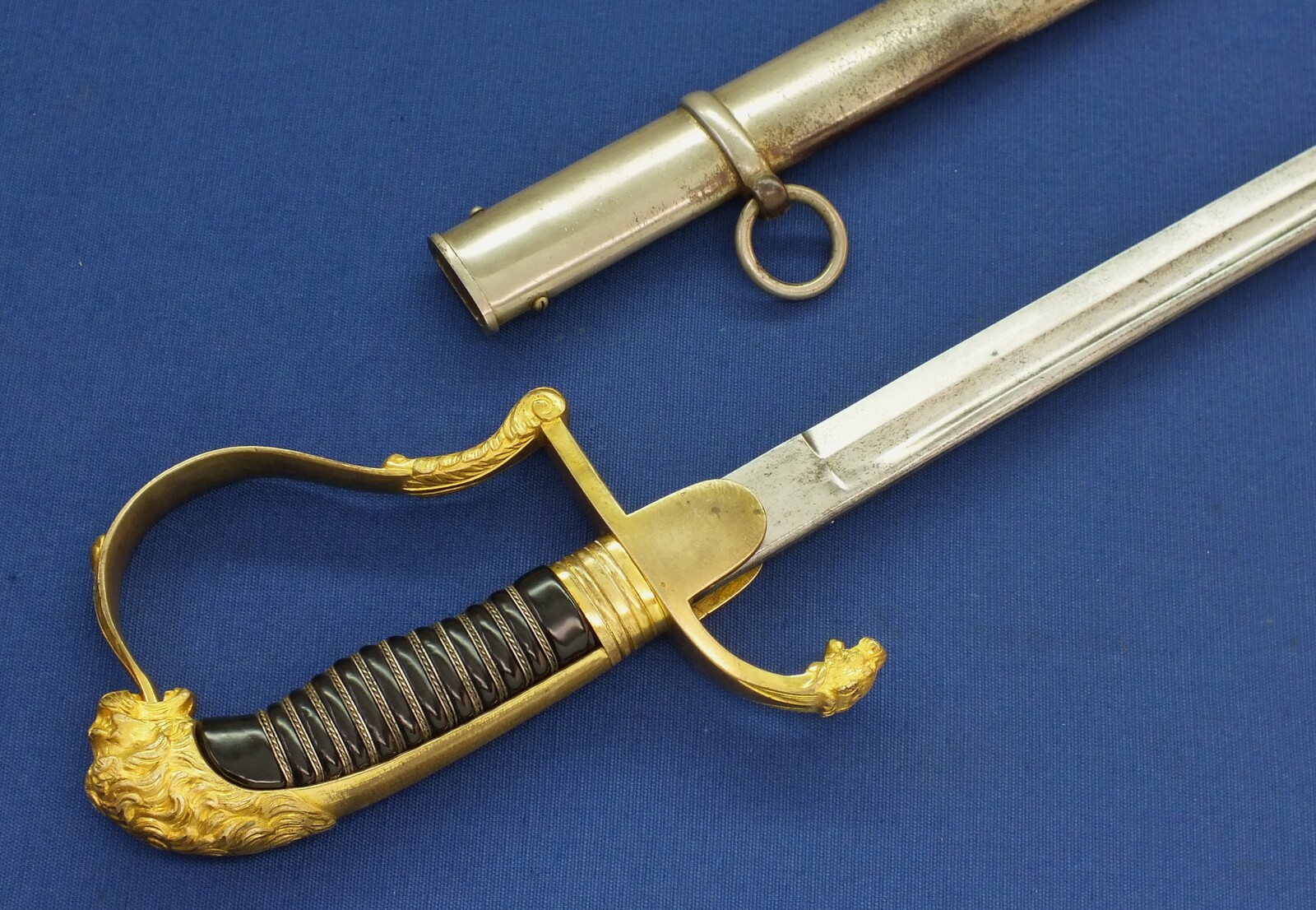 An antique WW1 Dutch Officers Sword 