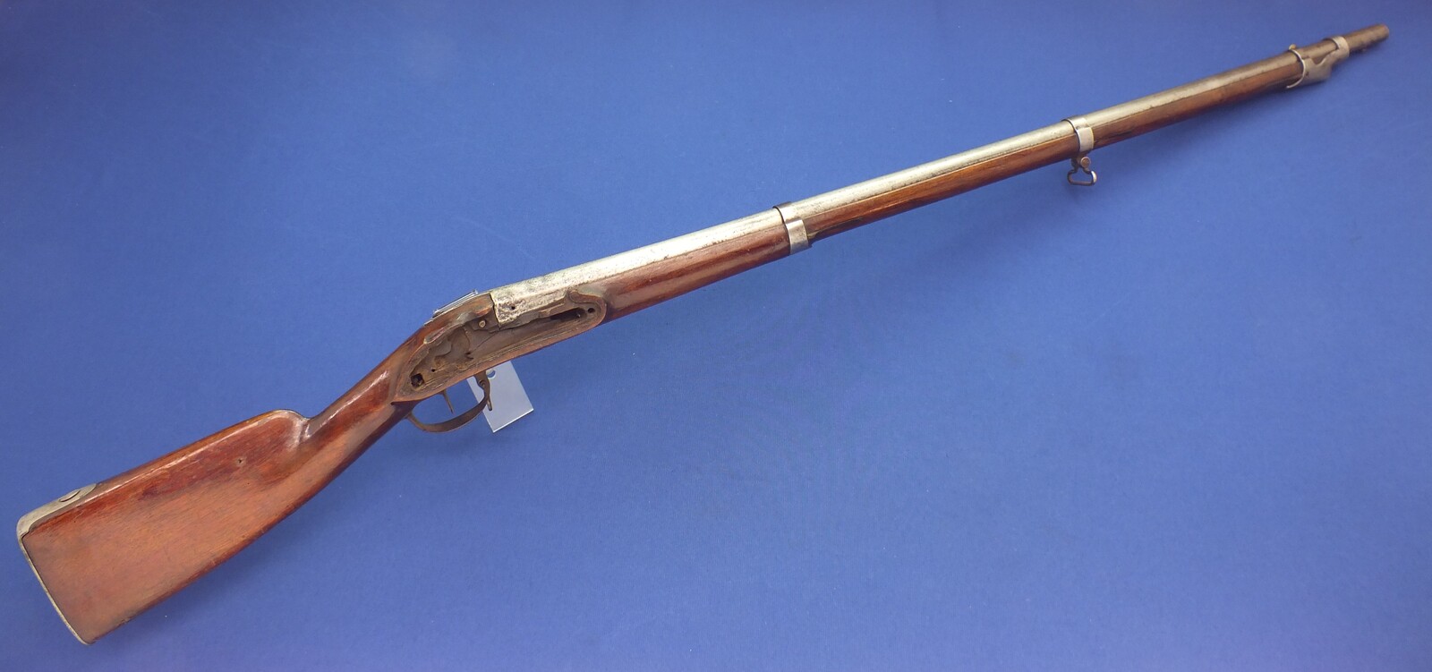 An unrestored Swiss Flintlock Musket  a.k.a. 