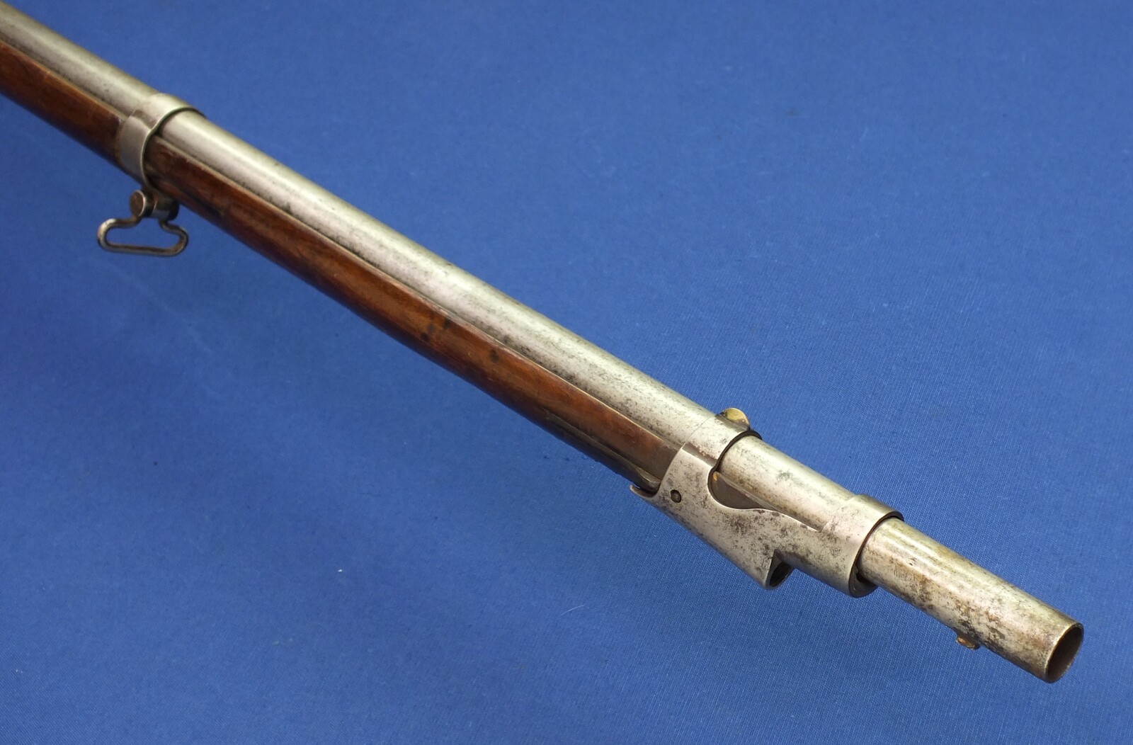 An unrestored Swiss Flintlock Musket  a.k.a. 