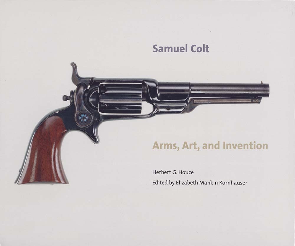 The Book: Samuel Colt Arms, Art, and invention by Herbert G. Houze. WITHOUT DUSKJACKET. 260 pages. Price 49 euro