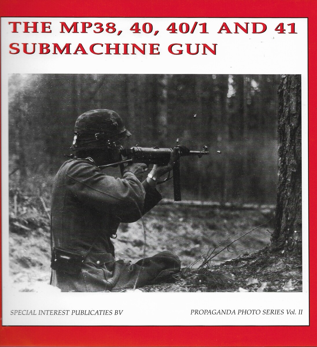 The book: The MP38, 40 ,40/1 and 41 Submachine Gun, propaganda photo series Vol.2. 152 pages. In very good condition. 