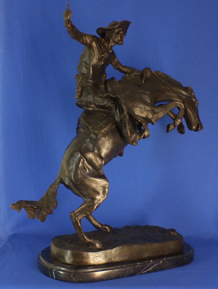 Vintage reproduction Bronze sculpture 