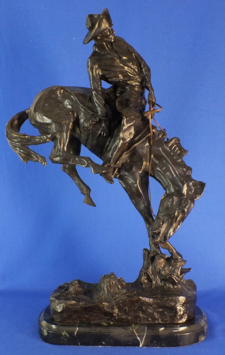 Vintage reproduction Bronze sculpture 