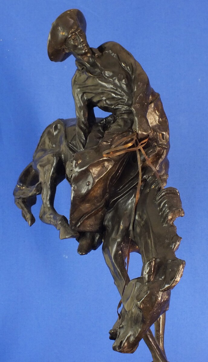 Vintage reproduction Bronze sculpture 