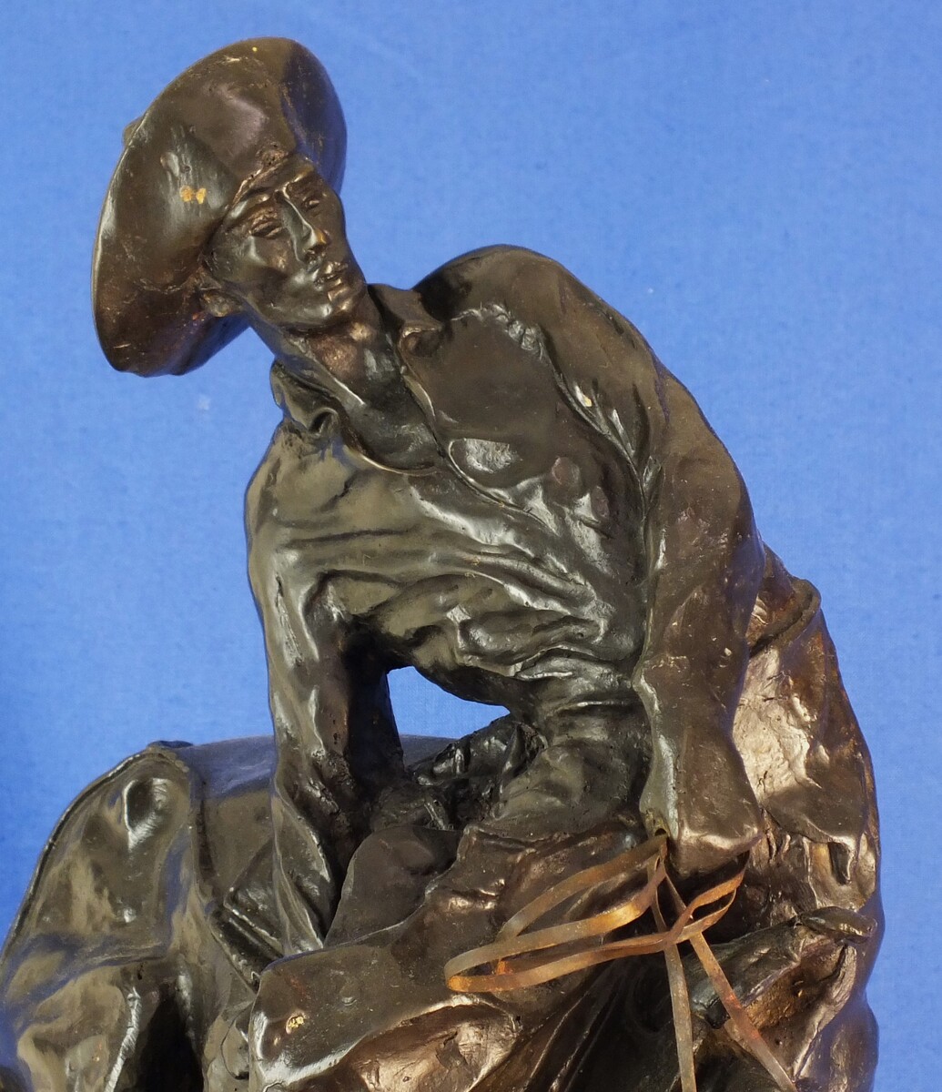 Vintage reproduction Bronze sculpture 