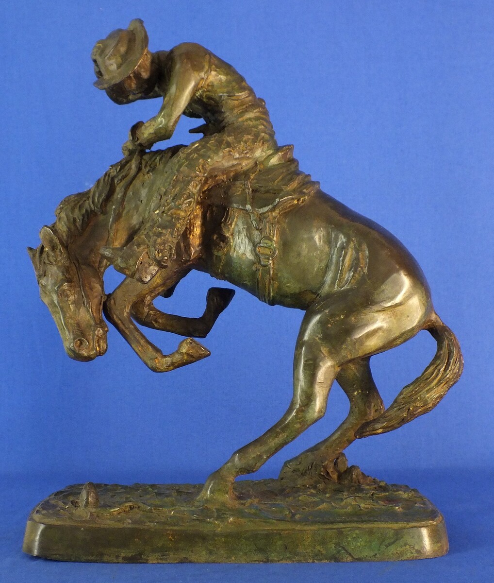 Vintage reproduction Bronze sculpture 