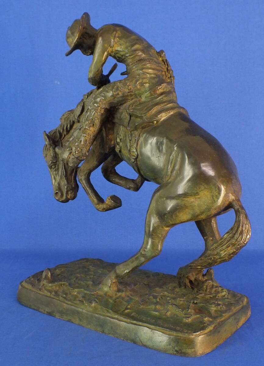 Vintage reproduction Bronze sculpture 