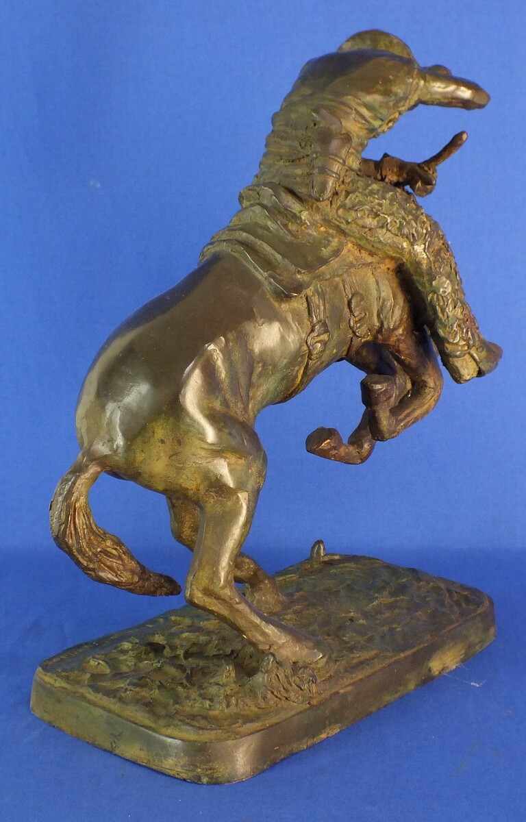 Vintage reproduction Bronze sculpture 