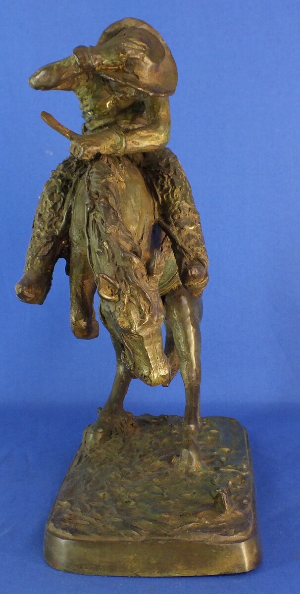 Vintage reproduction Bronze sculpture 