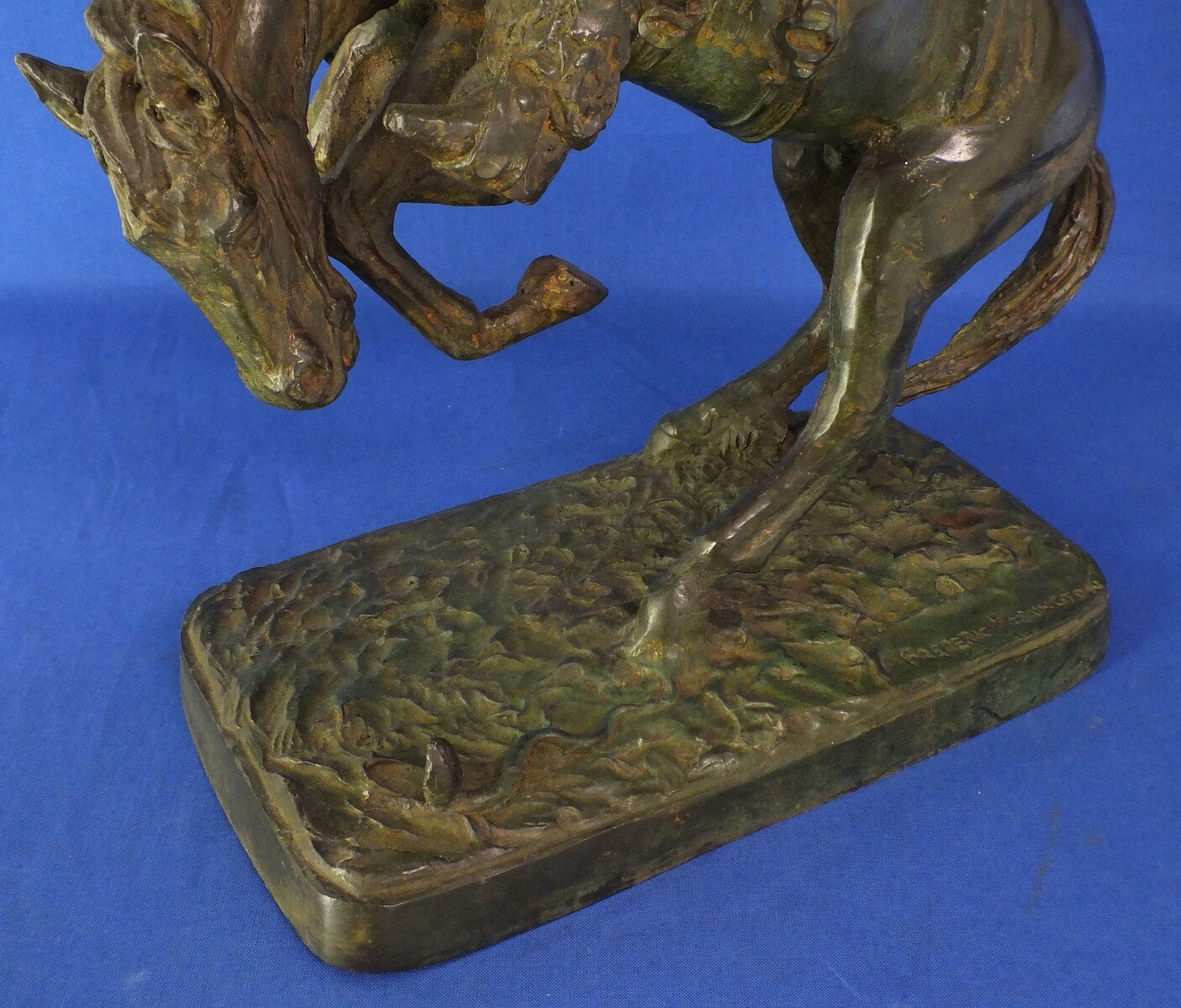 Vintage reproduction Bronze sculpture 