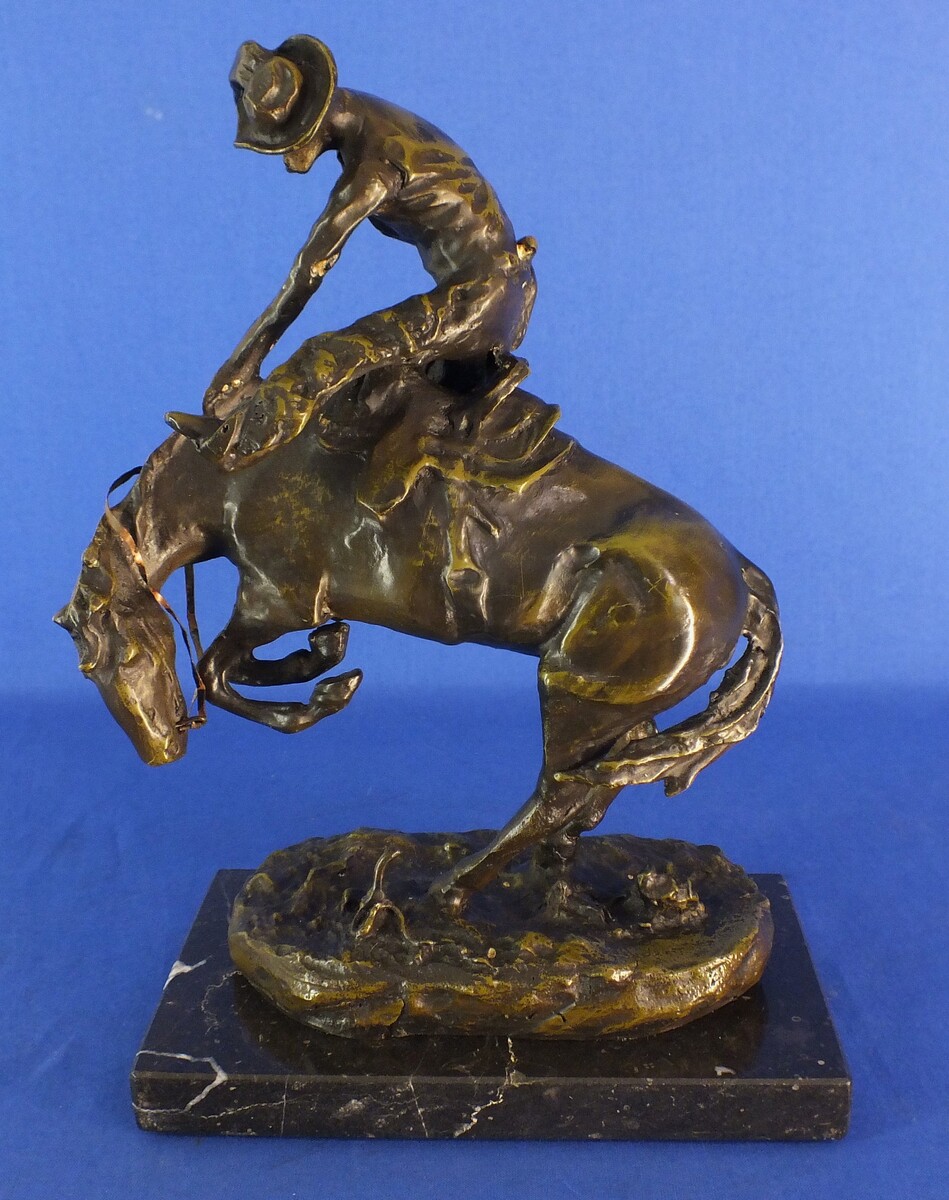 Vintage reproduction Bronze sculpture 