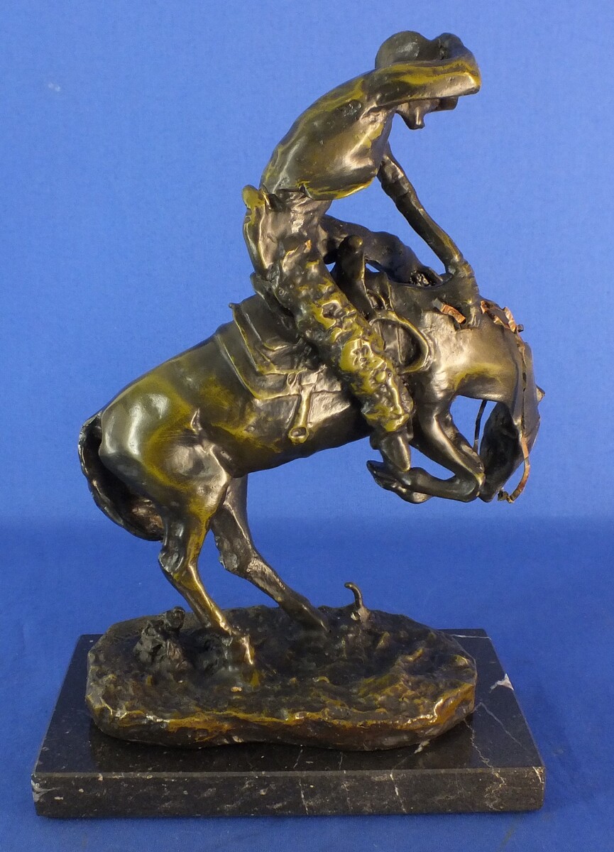 Vintage reproduction Bronze sculpture 