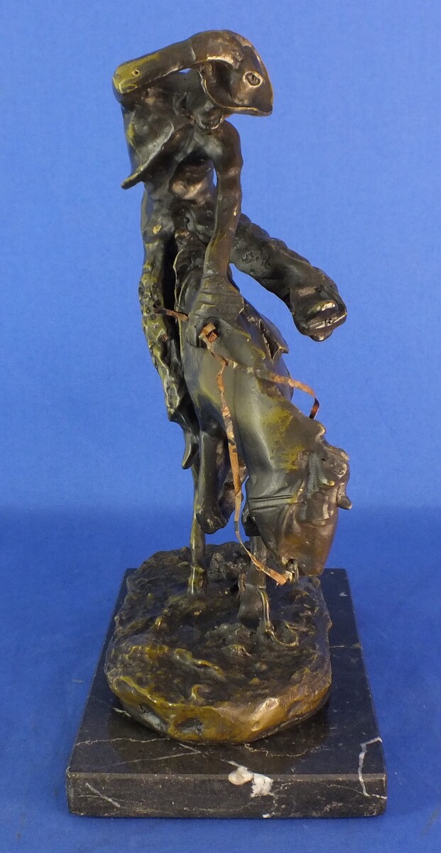 Vintage reproduction Bronze sculpture 