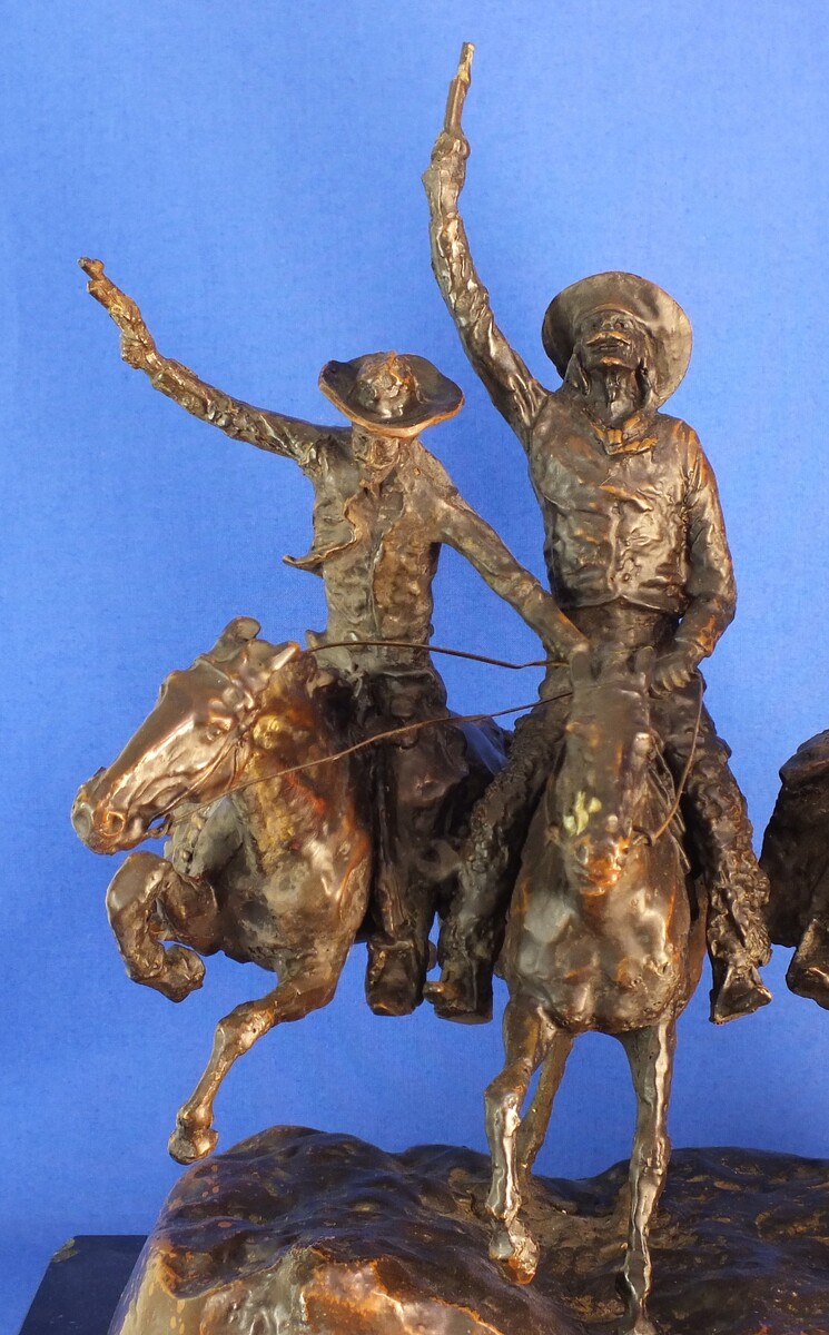 Vintage reproduction Bronze sculpture 