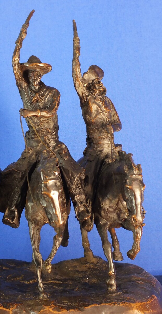 Vintage reproduction Bronze sculpture 