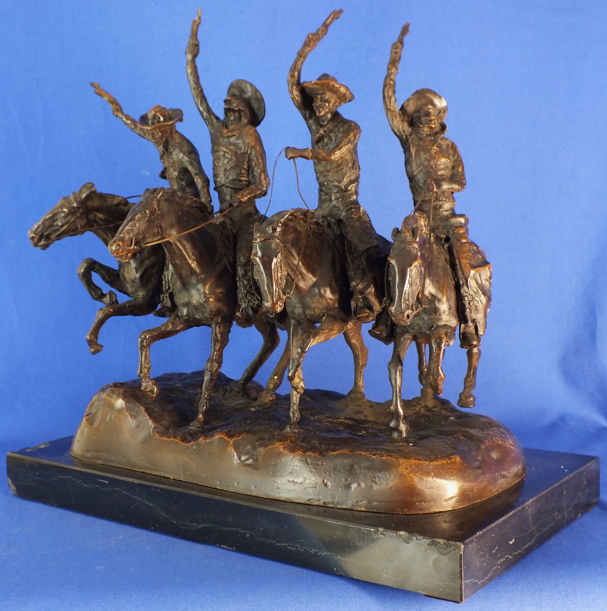 Vintage reproduction Bronze sculpture 