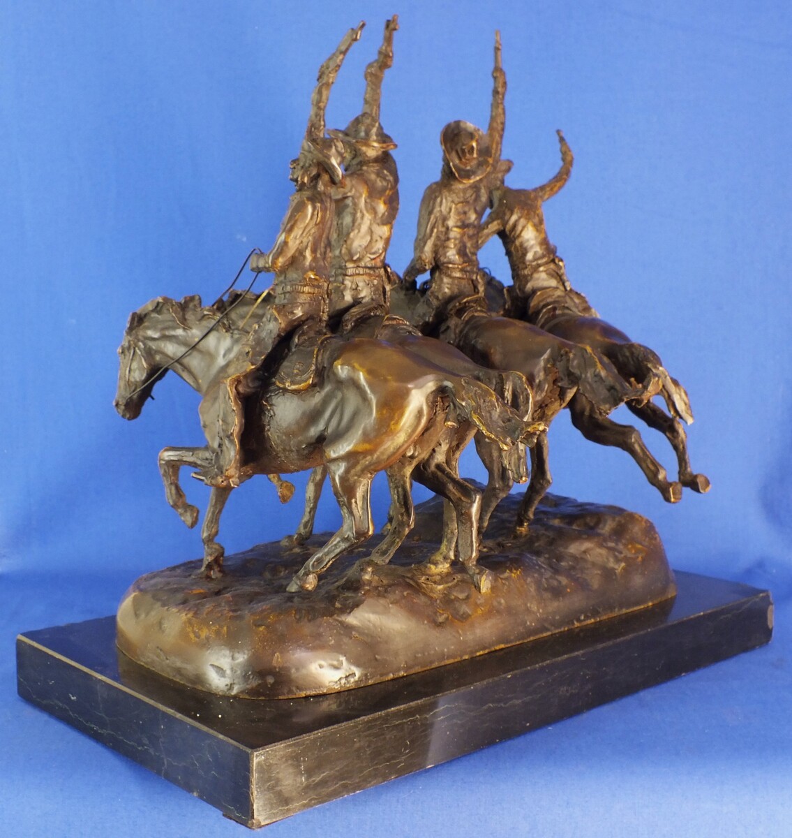 Vintage reproduction Bronze sculpture 