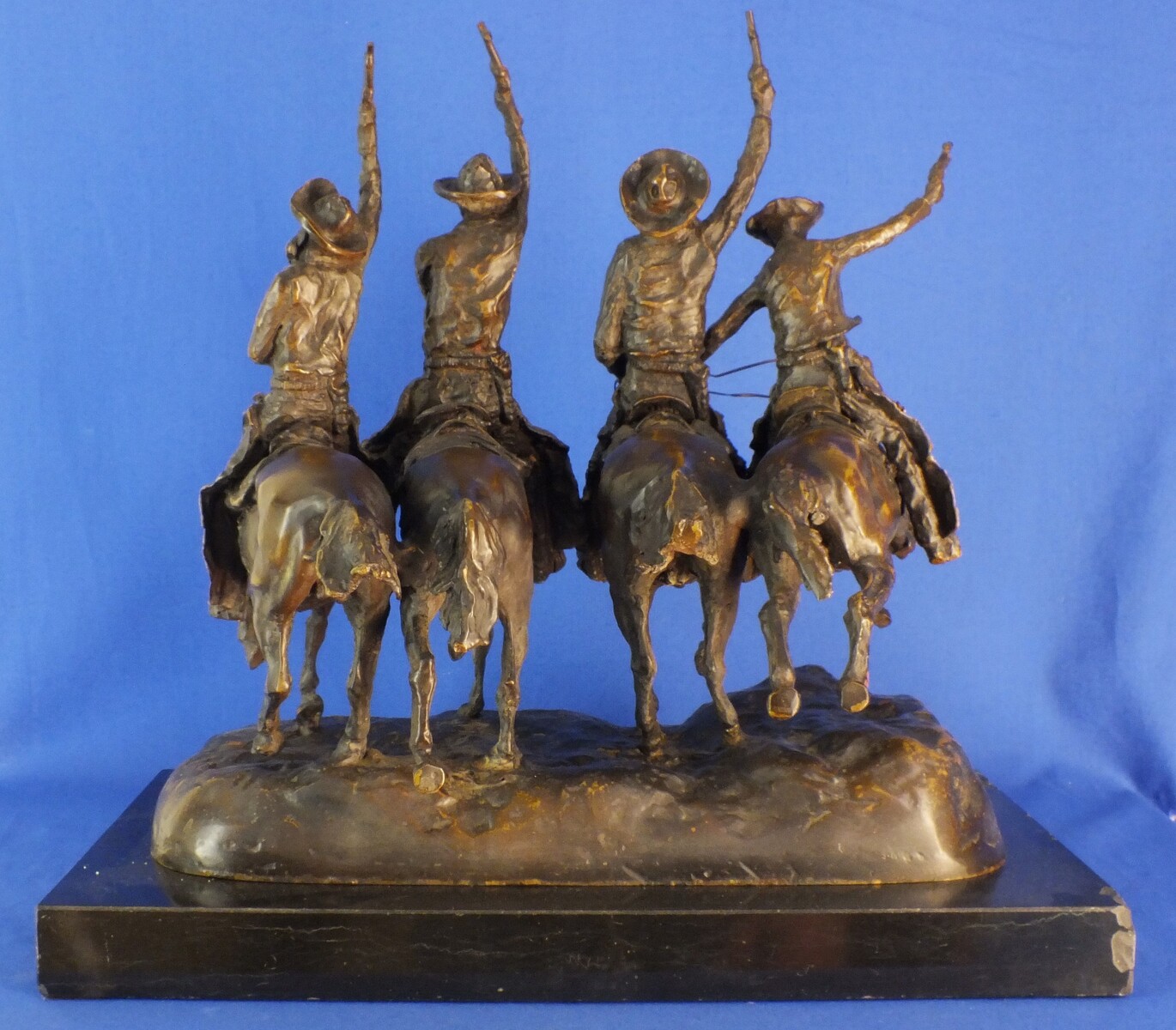 Vintage reproduction Bronze sculpture 